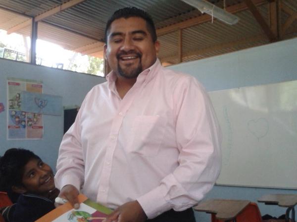 Teacher Sandro Caballero Miguel